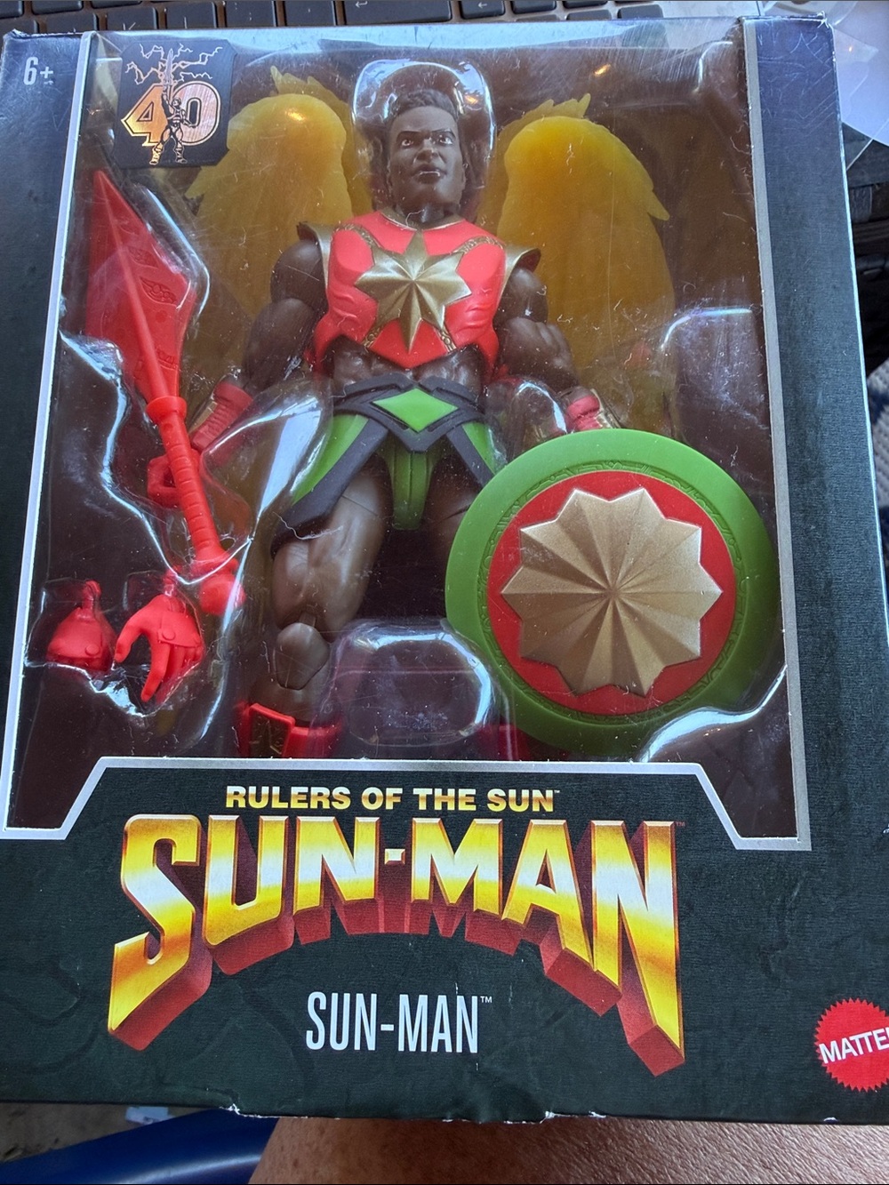 Mattel Sun-Man Action Figure - new